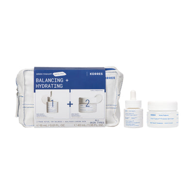 YAOURT GREC RITUEL 2-PHASES – PEAU ÉQUILIBRÉE + VISIBLEMENT PLUS SAINE – TOUS TYPES DE PEAU