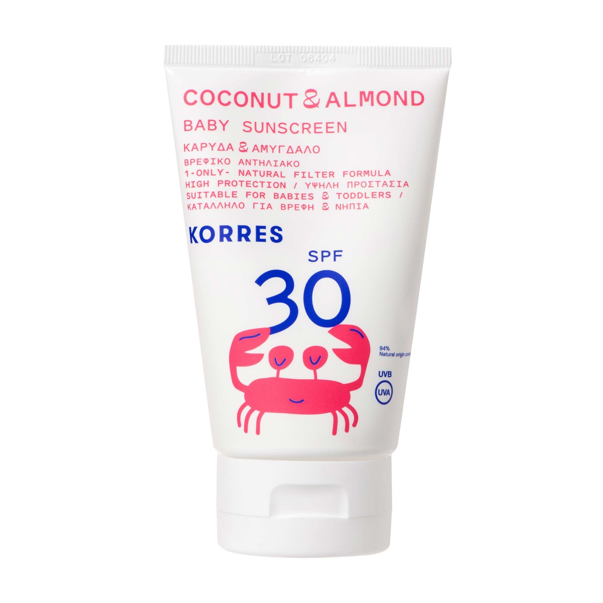 Crème solaire Haute Protection SPF30 pour Bébé