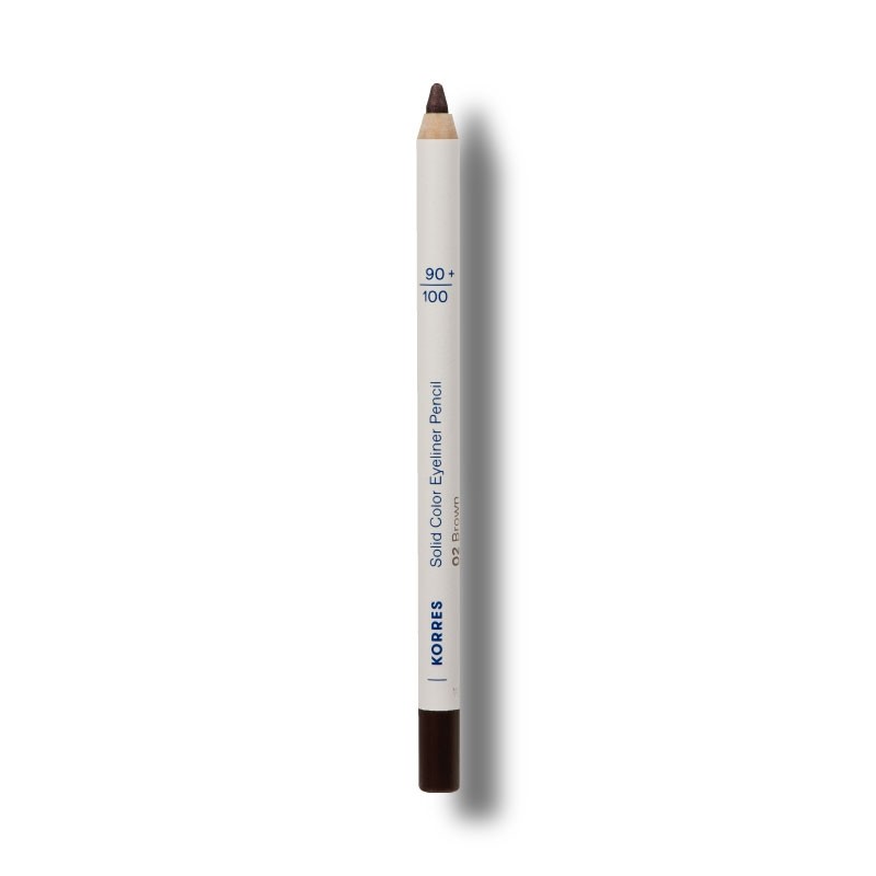 Solid Color Crayon Eyeliner 02 Brown