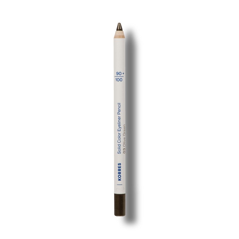 Solid Color Crayon Eyeliner 03 Olive Green 