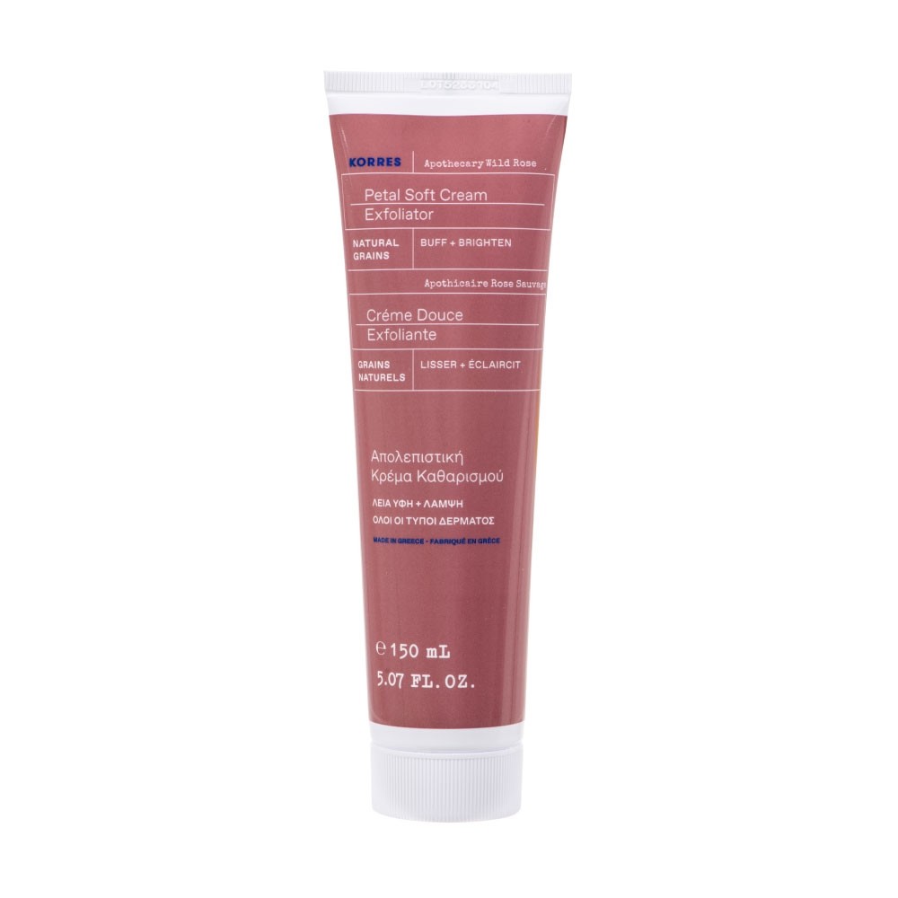 Crème douce exfoliante Rose