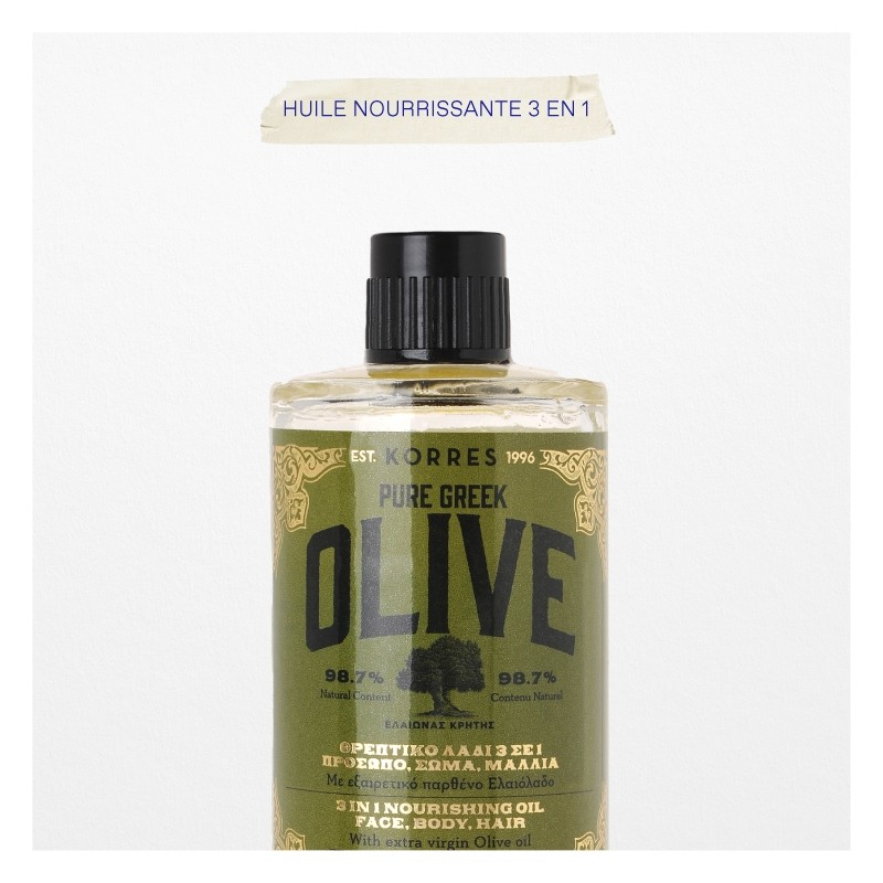 Huile Nourrissante Visage, Corps, Cheveux