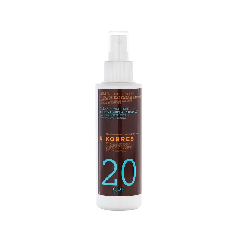 Huile de bronzage SPF 20, pour le corps 