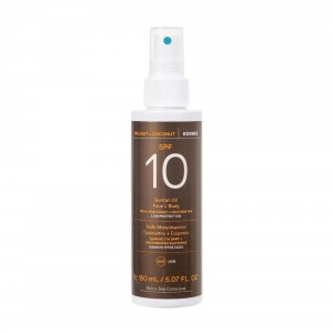 Huile solaire bronzante visage & corps SPF10 