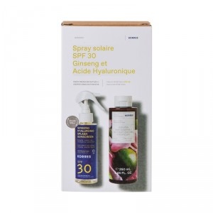 COFFRET CORPS - SPRAY SOLAIRE SPF30 + GEL DOUCHE GINGEMBRE LIME