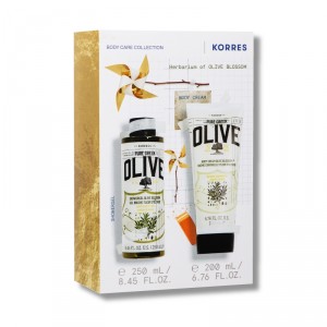Coffret Pure Greek Olive - Gel douche + Lait Corps 