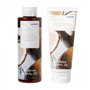 duo noix de coco gel douche + lait corps
